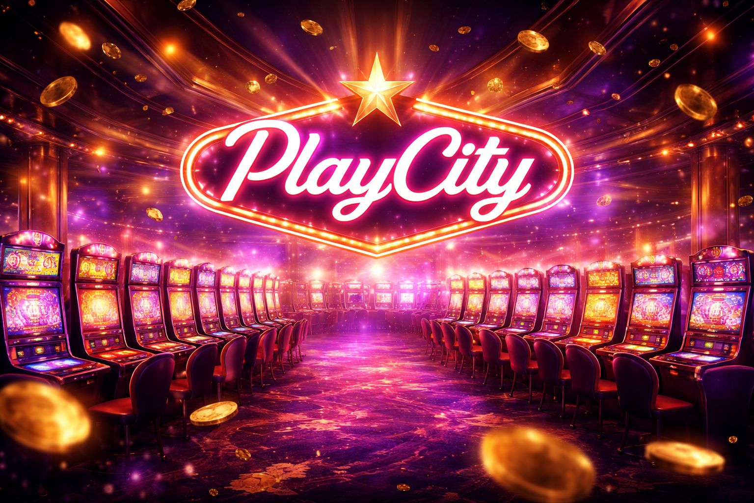 Tragamonedas online PlayCity México con rodillos coloridos